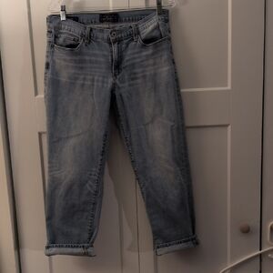 Lucky Brand Light Blue Ankle Jeans